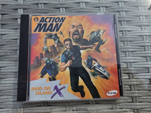 Action man raid - man, x