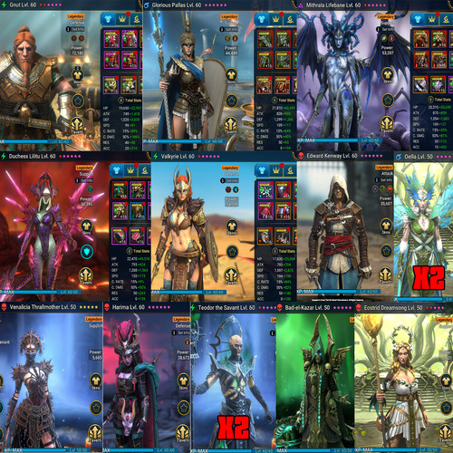 RaidShadowLegends|2Mytical|75L