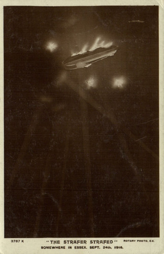 Aviation zeppelin raid - raid, 1916