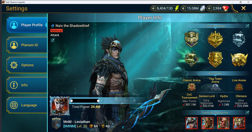 Account raid shadow legends - account,