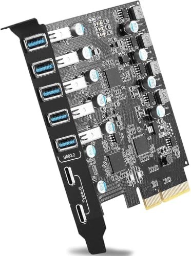 Scheda pcie usb gen 2 - scheda, 3.2